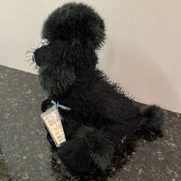 Ganz Webkinz Black Poodle Dog Stuffed Animal Plush Toy with Code - Picture 4 of 9